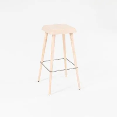 2022 Martin Solem For Cappellini Alto Daddy Longlegs Bar Stool In Bleached Ash • $750