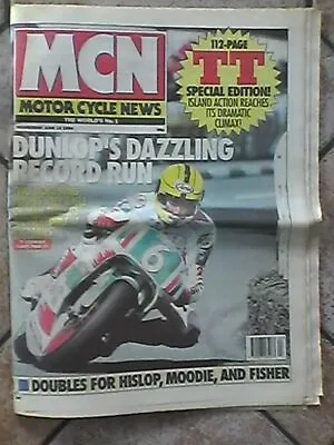 Motorcycle News - MCN - 15 June 1994 • $6.31