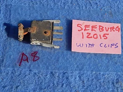 Seeburg Wallbox Connector # 12015 Cinch-Jones 3 Prong With Clips • $12