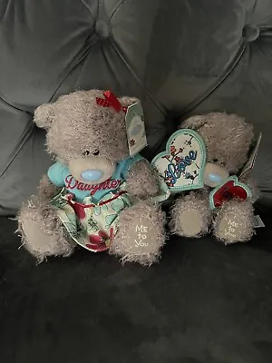 X2 Me To You Tatty Teddy Bears 7 Inch Amazing Daughter  Dress 6 Inch Love You • £10.99