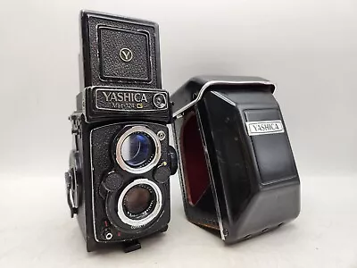 Vintage Yashica Mat 124 G Medium Format TLR Camera Yashinon 80mm F3.5/2.8 Lenses • £228.26