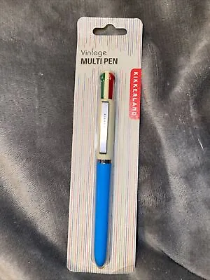 Vintage Multi Pen Kikkerland New Sealed Red Blue Green Writing • $5