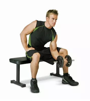 Bench Weight Flat Workout Exercise Gym Training Home Fitness Lifting Strength • $83.80