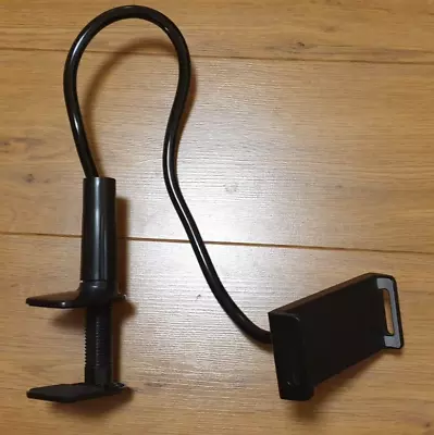 Gooseneck Ipad/tablet/phone Mount/holder Black • £12.99