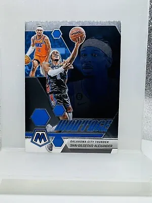 2022-23 Panini Mosaic Shai Gilgeous-Alexander Montage Insert OKC Thunder #6 • $1.99