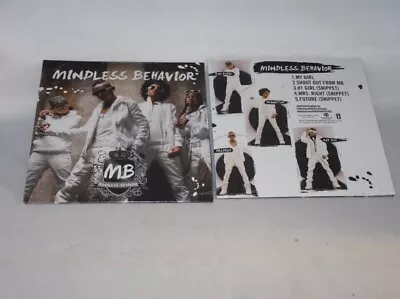 Mindless Behavior -  MY GIRL + SNIPPETS RARE PROMO CD Pro ** Free Shipping** • $7.99