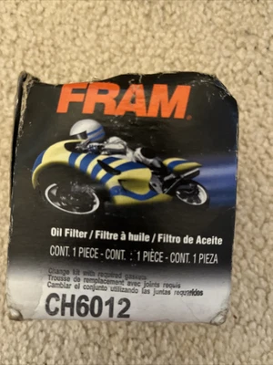 $13.99 • Buy Fram Ch6012 Triumph Kawasaki Ninja 250 Oil Filter Kz550d/h Gpz Ex250f 250r Kz400
