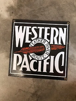 Metal Railroad Signs • $14