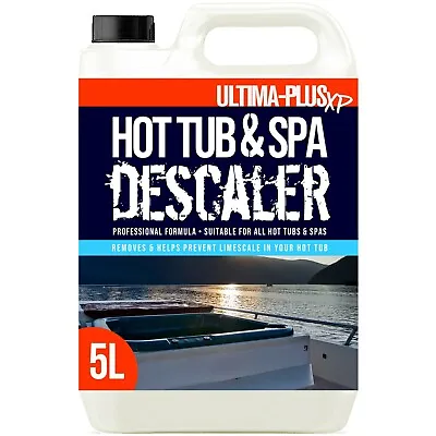 Ultima Hot Tub Spa Whirlpool Descaler Stop Limescale Prevention Inhibitor 5L • £18.95