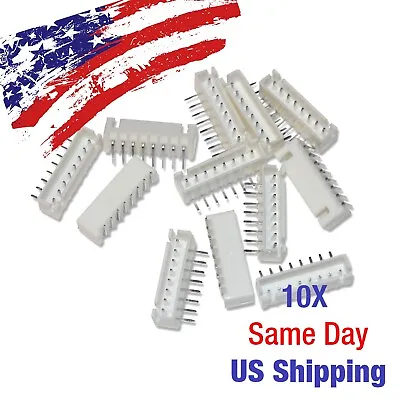 JST XH2.54mm 8 Pin Right Angle Wire Cable Connector Header Male PCB 10PCS USA! • $7.39