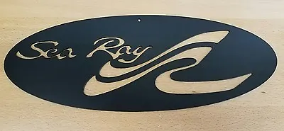 Sea Ray Boats Metal Wall Art Plasma Cut Decor Yacht Gift Idea • £41.79