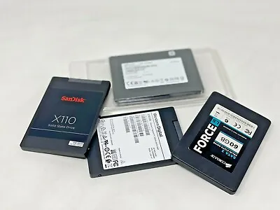 £14.99 • Buy SSD 2.5” 64GB 128GB 256GB 7mm SATA Solid State Drive Sandisk Micron WD Corsair