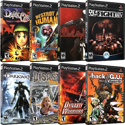 Replacement Playstation 2 PS2 D Covers & Cases New NO GAME OR MANUAL!!! • $9