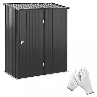 Outsunny Outdoor Storage Shed Steel Garden Shed W/ Lockable Door For Garden • £172.99