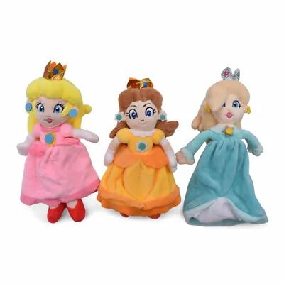 Super Mario Bros Princess Peach Rosalina Daisy Plush Toys Soft Stuffed Doll Gift • $12.99