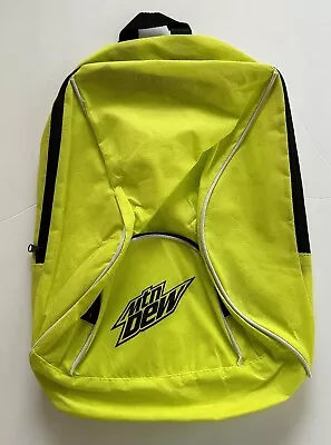 Mountain Dew Logo Lightweight Backpack Bright Neon • $14