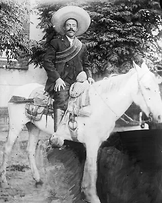 Pancho Villa 8X10 Photo Picture Image Outlaw Bandit General Mexican Revolution 1 • $11.39
