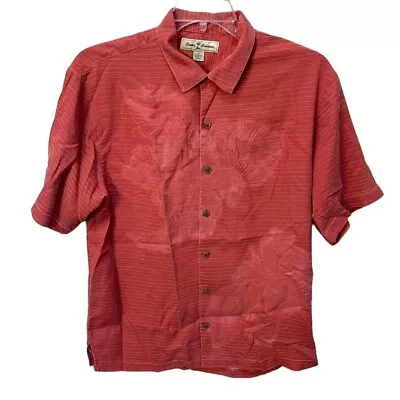 Tommy Bahama 100% Silk Button Up Short Sleeve Shirt Size Small • $32