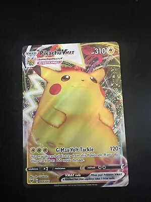 $29.99 • Buy Pokémon TCG Pikachu VMAX Vivid Voltage 044/185 Regular Ultra Rare