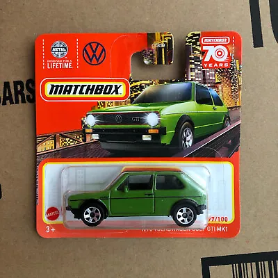 Matchbox 2023 - 1976 VW Volkswagen Golf GTi MK1 - MBX Metro • £4