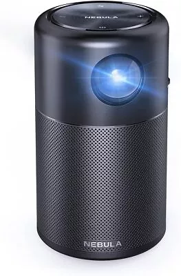 NEBULA Capsule Smart Wi-Fi Mini Projector Portable 100  Home Cinema 4Hr Playtime • $299.99