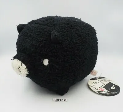 Monokuro Boo Black Pig C0102 San-x Plush 6  Stuffed TAG Toy Doll Japan • $12.34