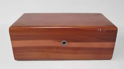 Vtg LANE Small Cedar Chest Trinket Box Burlington Iowa Bennetts Home Center  Rj • $12.99