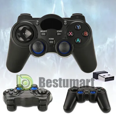 Wireless USB Game Controller Gamepad Joystick For Android TV Box Taptop PC Steam • $16.99
