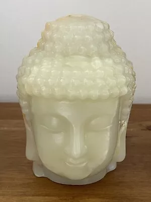 Afghan Jade Rare Find Crystal Carved Beautiful Large 2.5kg Buddha Head • £222