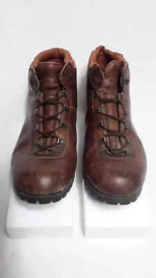 Vintage Dunham Men’s Tyrolean Mountain Boots 8 1/2 Vibram  Made In Italy • $35