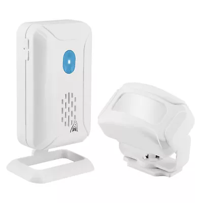 Waterproof Entry Alarm PIR Wave Dual Motion Sensor With Receiver Loud Horn/Mute • $24.55