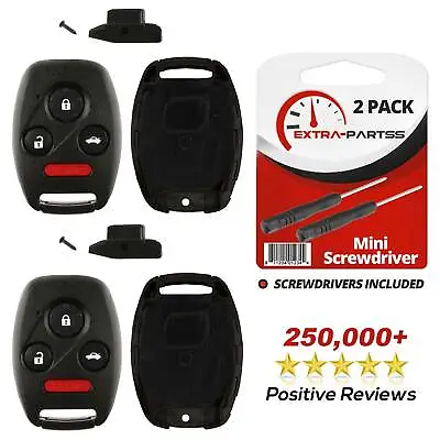 2 For 2005 2006 Honda CR-V CRV - Keyless Remote Key Fob Uncut Blade Shell Case • $8.95