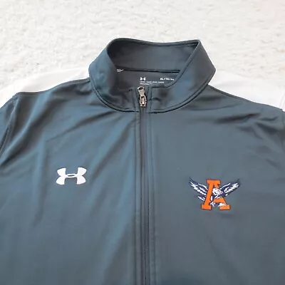 Auburn Tigers Jacket Mens Extra Large Gray Under Armour Full Zip Football • $29.99
