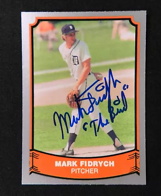 Mark Fidrych Signed Autograph Baseball Card High Grade I • $79