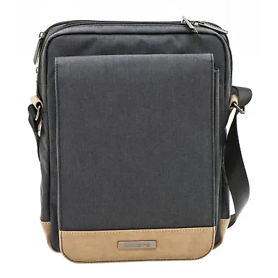 Davidt's - Grey Tablet Messenger Bag From The Mood & Moov Range • £41