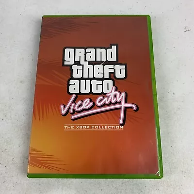 Grand Theft Auto Vice City The Xbox Collection Xbox Game Complete Free Postage • $25