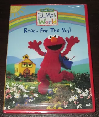 Elmo’s World Reach For The Sky DVD New/Sealed Cracked Case • $18.95