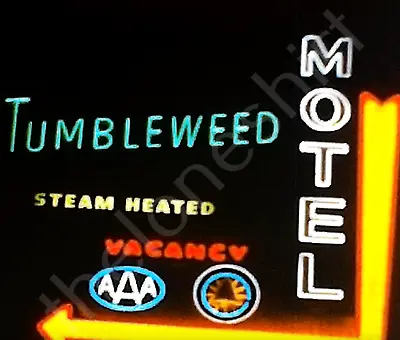 1950s Tumbleweed Motel Neon Sign Light Las Vegas 8mm Movie Film • $19.95