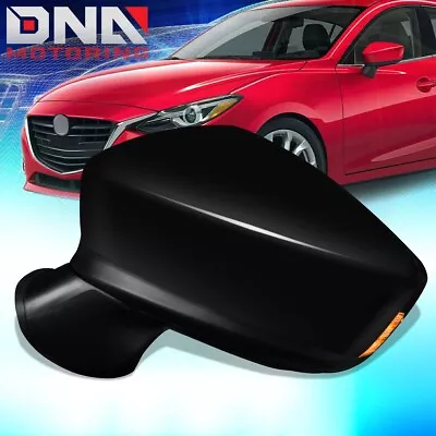 For 2014-2015 Mazda 3 Powered+turn Signal Left Side Door Mirror Bhs269181e-pfm • $60.95