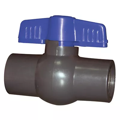 £6 • Buy PVC Plastic Ball Valve BSP 1/2  / 3/4  / 1  / 1 1/4  / 1 1/2  