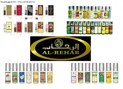 £2.99 • Buy Genuine Al Rehab 6ml Attar Oil Perfume Fragrance Roll On Halal Alcohol Free