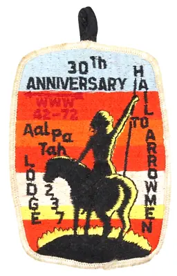 Vintage 1972 30th Anniversary Aal-Pa-Tah Lodge 237 Patch Gulf Stream Council FL • $45