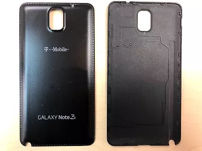 Battery Back Door Cover For Samsung Galaxy Note 3 Black W/ T-Mobile Or AT&T Logo • $6.95