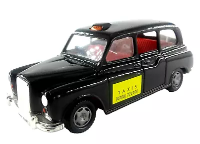 Redbox Black London Cab Taxi Die Cast 1:36 Reg: R909 RBM Model 61052 11.5cm • £7.99