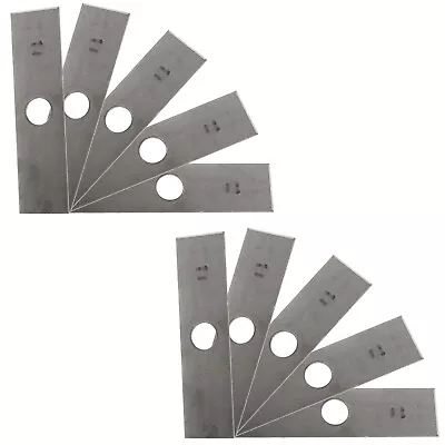 10 USA Mower Blades 8 X2  Unpainted Edger Blade For Echo® 720237001 RYOBI® 61322 • $28.99