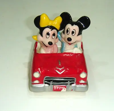 Vintage Disney Mickey & Minnie In Car Mexico • £5.99