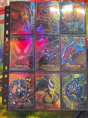 1995 Fleer Ultra Spider-Man Masterpieces Choose Your Card Complete Your Set! • $7.99