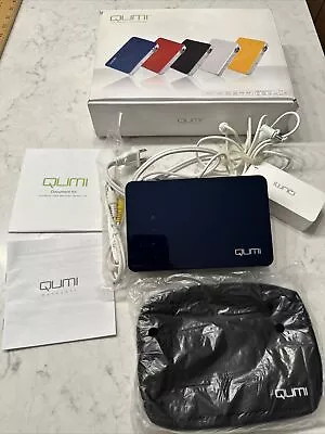 Vivitek Qumi Q5 Projector HD Blue W/ Remote Case And Power Supply Pocket In Box • $300