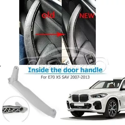 Car Interior Door Handle Inner Panel Pull For 2007-2013 BMW  E70 X5 E71 E72 X6 • $15.30