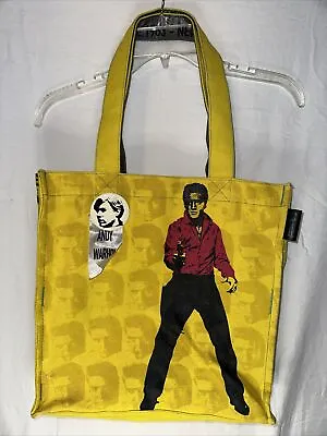 Loop Andy Warhol Elvis Presley Tote Bag Rare Hard To Find Hot Topic Rockabilly • $74.99